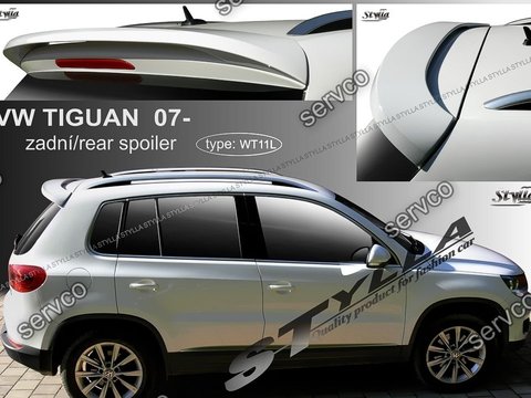 Eleron spoiler luneta haion portbagaj tuning sport VW VOLKSWAGEN Tiguan Mk1 2007-2016 ver1