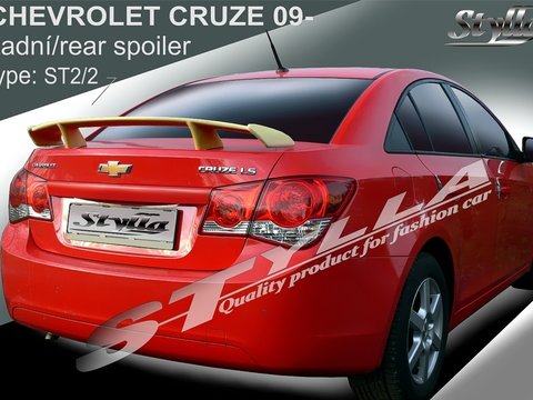 Eleron spoiler portbagaj tuning sport Chevrolet Cruze Sedan 2008-2016 ver1