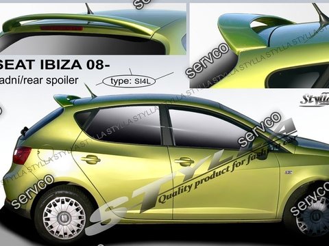 Eleron spoiler tuning Seat Ibiza Mk4 Cupra FR R 6J 2008-2017 v1