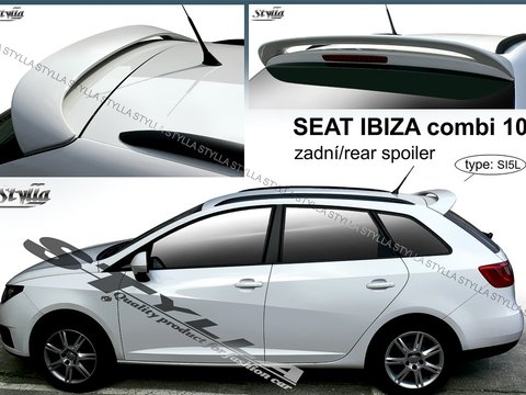 Eleron spoiler tuning sport Seat Ibiza ST Estate Variant Combi Mk4 Cupra FR R 6J 2010-2017 ver2