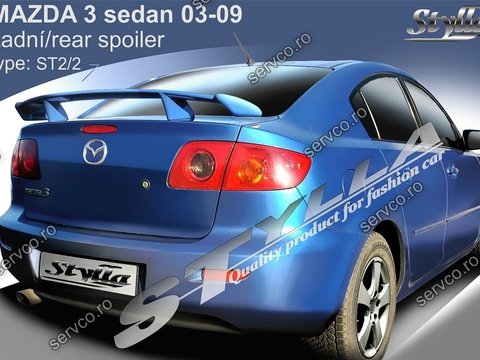 Eleron tuning sport portbagaj Mazda 3 MK1 Sedan 2003-2009 v3