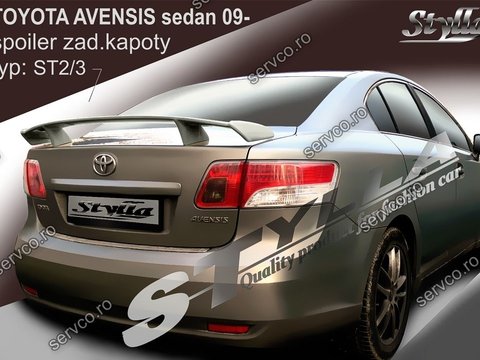 Eleron tuning sport portbagaj Toyota Avensis Mk3 T270 Sedan 2009-2018 v5