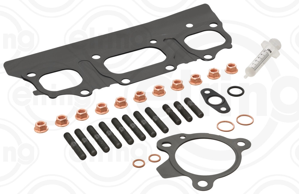 ELRING Set montaj, turbocompresor 794.960 compatibil cu NISSAN PULSAR hatchback (C13) 2014 2015 2016 2017 2018 2019