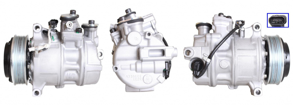 ELSTOCK Compresor, climatizare 51-0992 model MERCEDES-BENZ E-CLASS Cabriolet (A238) 2017 2018 2019 2020 2021 2022 2023 2024