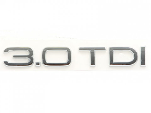 Emblema 3.0 TDI Oe Audi A8 4H2, 4H8, 4HC, 4HL 2009→ 4F0853743B2ZZ