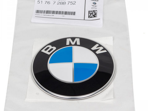 Emblema Capota Fata Oe Bmw Seria 3 F31 2011→ 51767288752