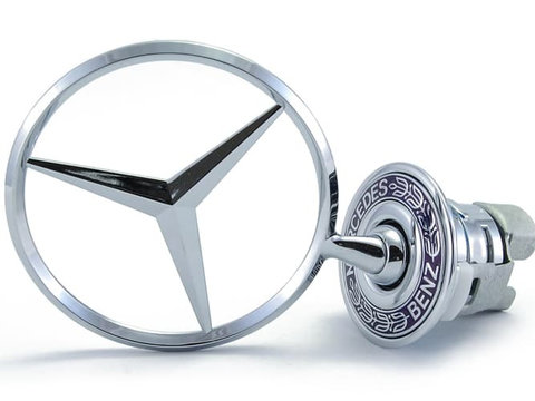 Emblema capota Mercedes 1994-2008 ( Stea sigla capota Mercedes Benz )