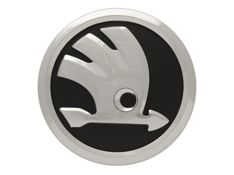 Emblema fata, diam. 88 mm noua SKODA CITIGO NF1 AN 2011-2019