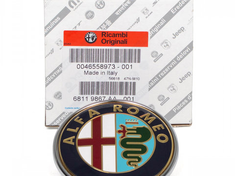 Emblema Fata Oe Alfa Romeo GTV 1995-2005 46558973