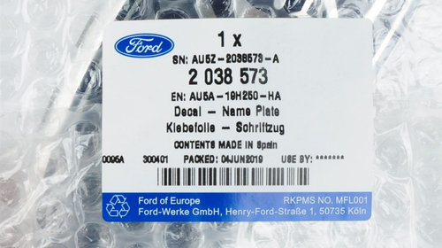 Emblema Fata Oe Ford Focus 3 2011-2015 2