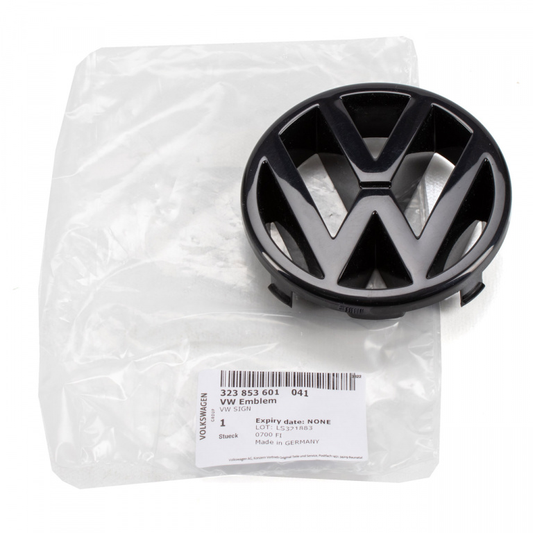 Emblema Fata Oe Volkswagen Golf 3 1991-1997 Negru 