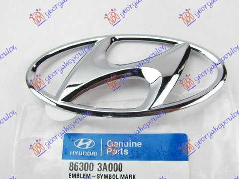 Emblema fata original -04 HYUNDAI i20 08-12 HYUNDAI i20 12-14 HYUNDAI i30 07-12 HYUNDAI ATOS 97-00