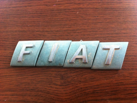Emblema - Fiat Fiat Punto 2 [1999 - 2003] Hatchback 5-usi 1.2 MT (60 hp) (188)