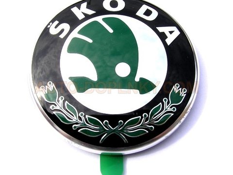 Emblema grila capota motor/portbagaj SKODA 1U0853621CMEL