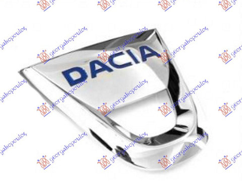 EMBLEMA GRILA (O), DACIA, DACIA DUSTER 10-17, HYUNDAI, HYUNDAI SANTA FE 05-09, Partea frontala, Emblema, 222004790