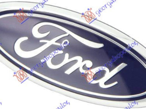 EMBLEMA GRILA (O) - FORD FIESTA 02-08, FORD, FORD FIESTA 02-08, HYUNDAI, HYUNDAI SANTA FE 05-09, Partea frontala, Emblema, 036204780