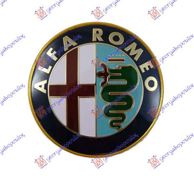 Emblema Grila Radiator Alfa Romeo 156 An 2003 2004
