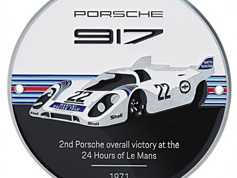 Emblema Grila Radiator Oe Porsche 917 Martini Racing® Editie Limitata WAP0508100M0MR