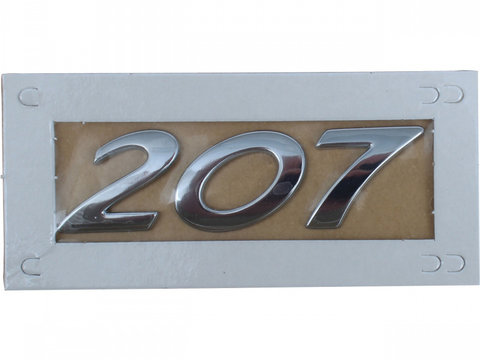 Emblema Haion Peugeot 207 CC 2006-2015 8665.PV