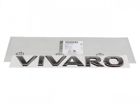 Emblema Haion Vivaro Oe Opel Vivaro B 2014→ 93451375