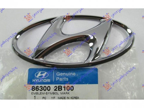 Emblema - Hyundai Santa Fe 2005 , 86300-2b100