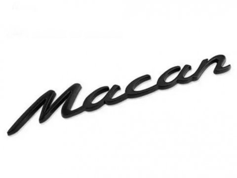 Emblema Macan Haion Oe Porsche Macan 95B 2014-2018 Negru 95B853675D