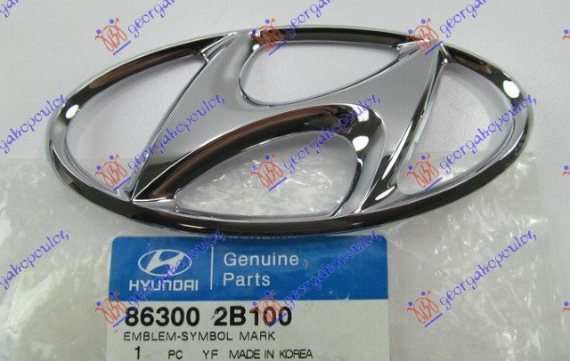 Emblema original HYUNDAI i30 07-12 HYUNDAI iX20 11- HYUNDAI MATRIX 08-10 HYUNDAI SONATA 06-11