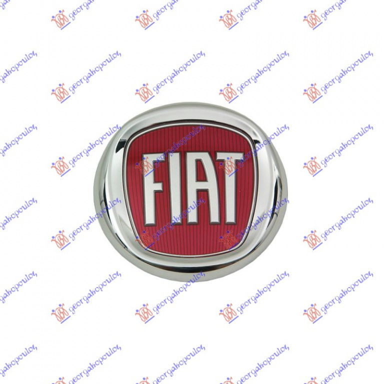 EMBLEMA/SIGLA GRILA 2007- - FIAT SEDICI 07-, FIAT, FIAT SEDICI 07-, 014104780