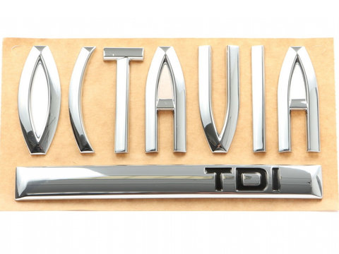 Emblema Spate Oe Skoda Octavia TDI 1Z0853687CFXC