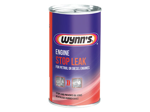 ENGINE STOP LEAK- SOLUTIE PT. OPRIREA SCURGERILOR DE ULEI W50664 WYNN'S