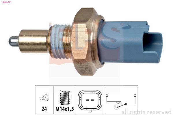 EPS Comutator, lampa marsarier 1.860.271 pentru RENAULT CLIO IV Grandtour (KH_) 2012 2013 2014 2015 2016 2017 2018 2019 2020 2021