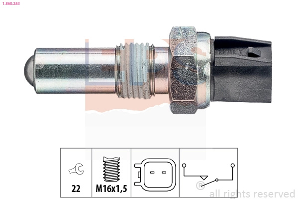 EPS Comutator, lampa marsarier 1.860.283 pentru FORD TRANSIT COURIER B460 Autoutilitara/limuzina spatioasa 2014 2015 2016 2017 2018 2019 2020 2021 2022 2023