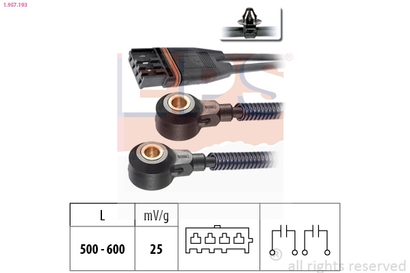 EPS Senzor batai 1.957.193 pentru masina BMW 3 (E90) N52 B30 A 2996cc 258cp 190kW 2004 2005 2006 2007 2008 2009 2010 2011