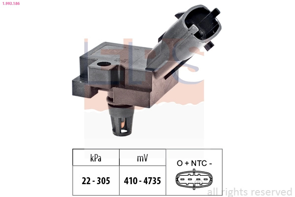 EPS senzor presiune aer 1.993.186 se potriveste la JAGUAR XE (X760) 2015 2016 2017 2018 2019 2020 2021 2022