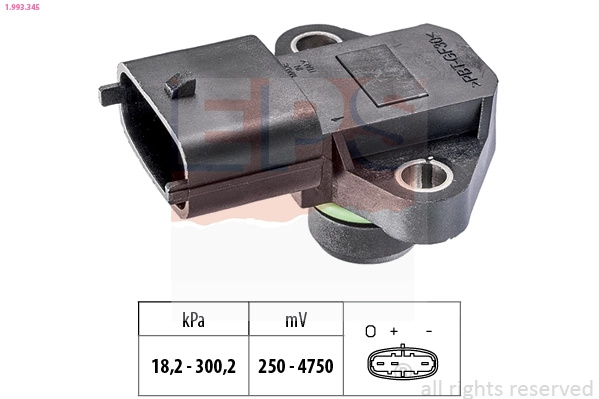 EPS senzor presiune aer 1.993.345 model KIA CEED Hatchback Van (CD) 2018 2019 2020 2021 2022 2023
