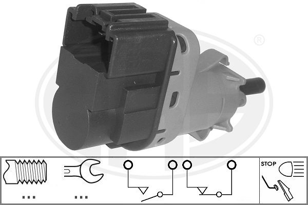 ERA Comutator lumini frana 330815E pentru masina PEUGEOT BOXER bus 2015 2016 2017 2018 2019