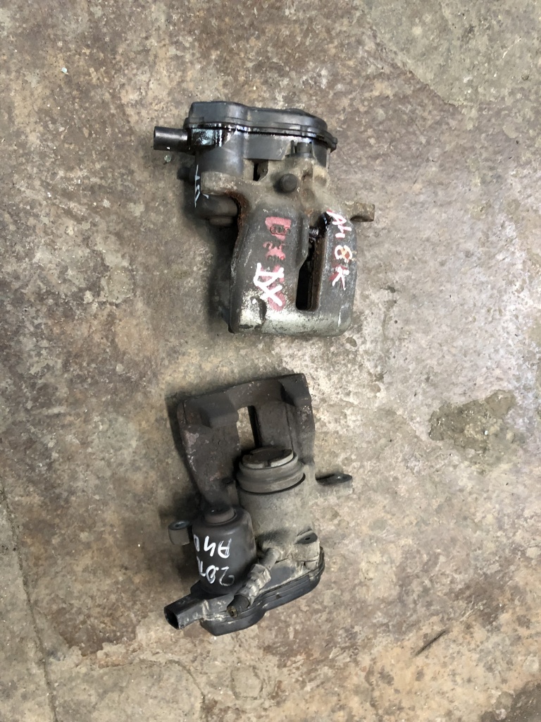 Etrier electric frana spate pentru AUDI A4 B8 8K a