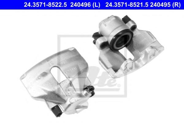 Etrier frana AUDI A4 limuzina (8D2, B5), VW PASSAT limuzina (3B2), AUDI A6 limuzina (4B2, C5) - ATE 24.3571-8521.5