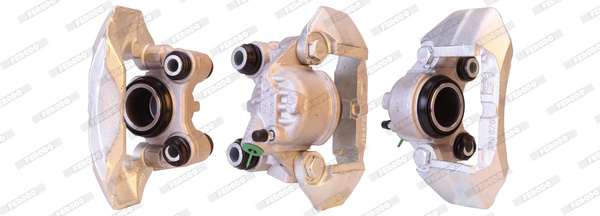 Etrier frana Etrier de frana cu disc Fata Dreapta CITROEN AX C15/MINIVAN SAXO ZX PEUGEOT 106 I 106 II 106 II/HATCHBACK 205 I 205 II 205/HATCHBACK 305 I 305 II 1.0-Electric 08.80-12.05 FERODO FCL691408