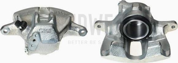 Etrier frana Etrier de frana cu disc Fata Stanga AUDI 100 C2 100 C3 80 B2 80 B3 80 B4 90 B2 90 B3 COUPE B2 SEAT C VW GOLF IV (1E7), Сabrioletă, 06.1998 - 12.2002 Budweg Caliper 341008