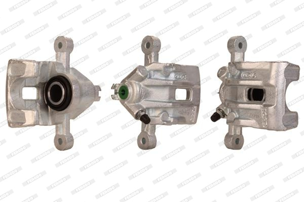 Etrier frana Etrier de frana cu disc Spate Stanga HYUNDAI ACCENT III KIA RIO II 1.4/1.5D/1.6 03.05-12.11 FERODO FCL695297