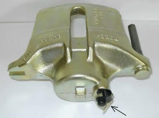 Etrier frana RENAULT KANGOO (KC0/1_), RENAULT KANGOO Rapid (FC0/1_), NISSAN KUBISTAR (X76) - TEXTAR 38075000