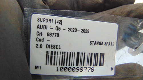 Etrier stanga spate Audi Q5 2020 motor 2
