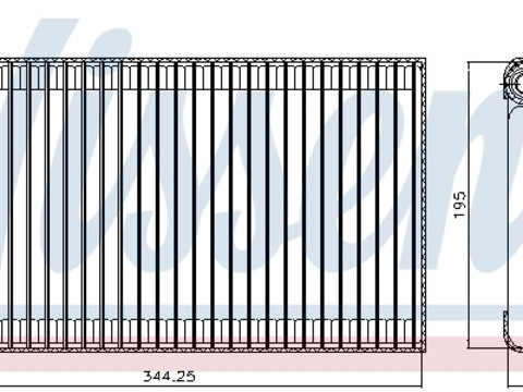 Evaporator aer conditionat 92310 NISSENS pentru Vw Passat