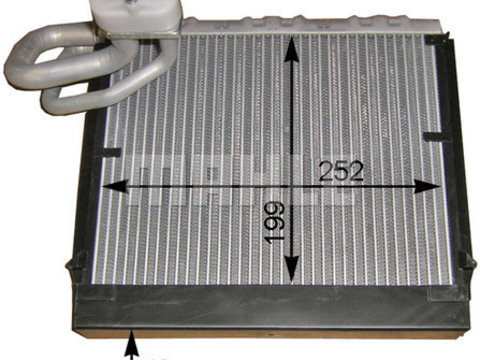 Evaporator aer conditionat AE106000P MAHLE pentru Mercedes-benz Sprinter Vw Crafter Audi A3