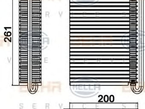 Evaporator aer conditionat BMW 3 Touring (E46) - Cod intern: W20089039 - LIVRARE DIN STOC in 24 ore!!!