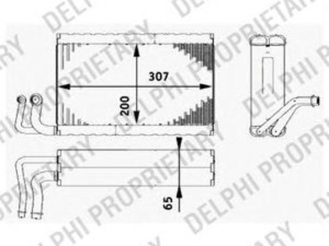 Evaporator aer conditionat BMW 6 (E63) - Cod intern: W20142971 - LIVRARE DIN STOC in 24 ore!!!