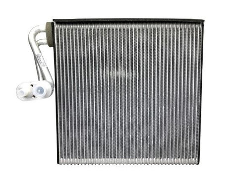 Evaporator aer conditionat Ford Edge, 2014- motor 2.0 Ecoboost, 2.7 V6Ecoboost /3.5 V6, benzina, full aluminiu brazat, 295x289x40 mm, iesire 11, 6 mm, intrare 15, 2 mm, tehnologie cu curgere paralela,