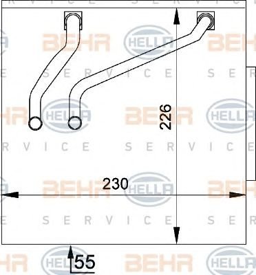 Evaporator aer conditionat FORD FIESTA V (JH_, JD_