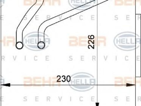 Evaporator,aer conditionat FORD IKON V (JH_, JD_), FORD FUSION (JU_), FORD AUSTRALIA FIESTA hatchback (WP, WQ) - HELLA 8FV 351 211-141